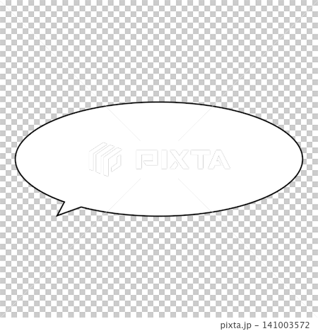 Simple speech bubbles (horizontal and rounded) that can be used for messages and dialogue. Simple speech bubbles (horizontal and rounded) that can be used for messages and dialogue. 141003572