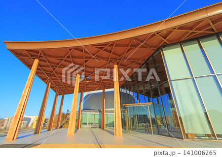 愛知県豊田市、豊田市博物館の風景 愛知県豊田市、豊田市博物館の風景 141006265