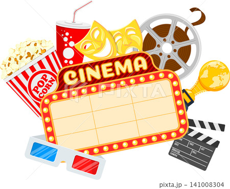 Cinema and Movie Banner Cinema and Movie Banner 141008304