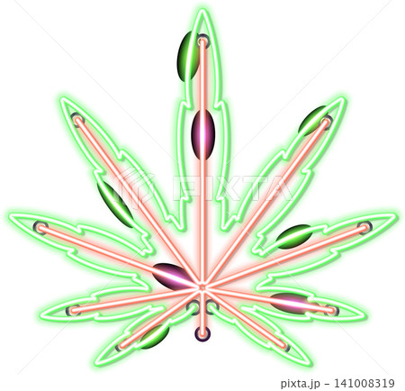 Cannabis Neon Frames Signboards Cannabis Neon Frames Signboards 141008319