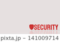 Red Security Word And Shield Lock For Protection 3d render. 141009714