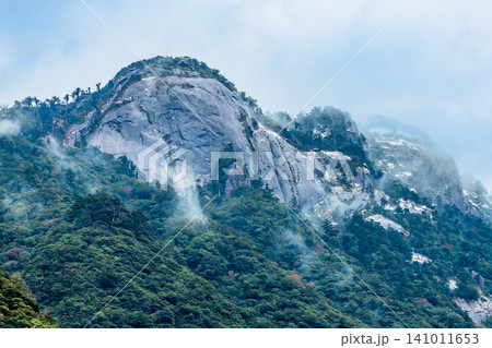 世界自然遺産屋久島 西部林道の山々(冬 世界自然遺産屋久島 西部林道の山々(冬 141011653