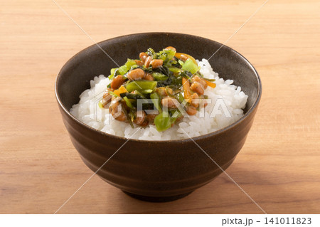 茎わさび　野沢菜こんぶ　納豆混ぜ 141011823