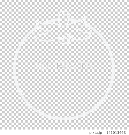 Line drawing of a cherry tomato (white) Line drawing of a cherry tomato (white) 141013468