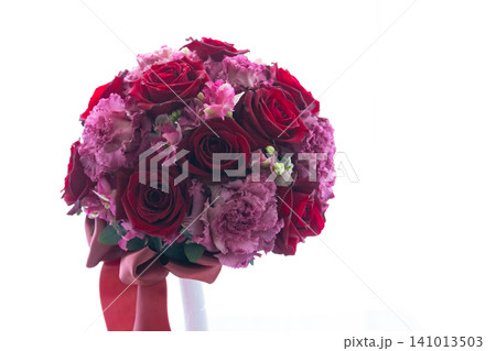 赤い薔薇のブーケ 141013503