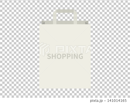 Flat illustration icon of a shopping bag (paper bag, e-commerce, shopping, vector, transparent background) Flat illustration icon of a shopping bag (paper bag, e-commerce, shopping, vector, transparent background) 141014165