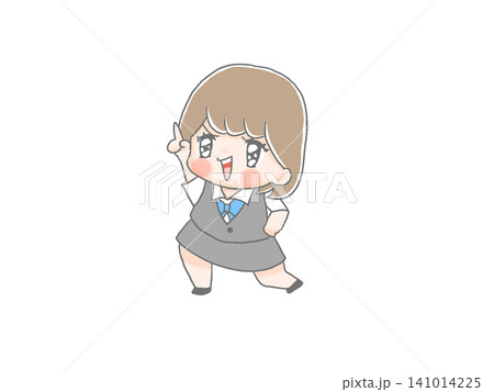 ナンバーワン　女性会社員 141014225