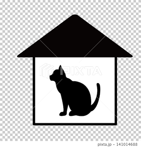 Icon: Cat, Home Alone Icon: Cat, Home Alone 141014688