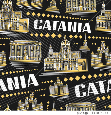 Vector Catania Seamless Pattern Vector Catania Seamless Pattern 141015943