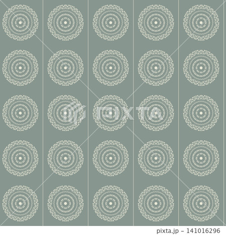 Seamless floral mandala pattern background Seamless floral mandala pattern background 141016296