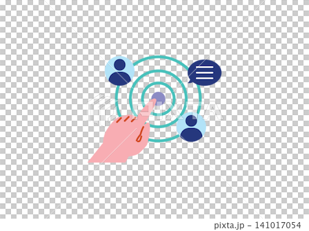 Image illustration for acquiring the target Image illustration for acquiring the target 141017054