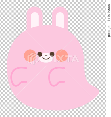 Cute rabbit ghost Cute rabbit ghost 141019000