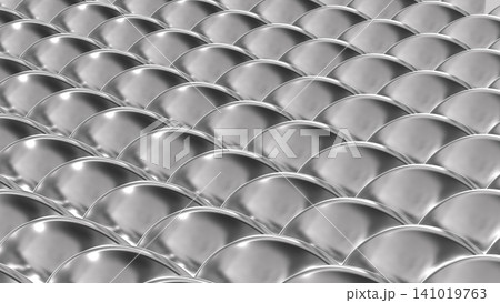 silver metal waves pattern 3D Rendering silver metal waves pattern 3D Rendering 141019763