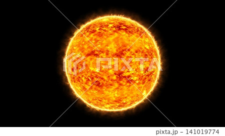 Burning Massive Red Sun 141019774