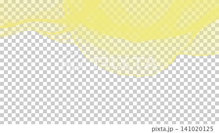 Pale yellow alcohol ink-style abstract background with top frame design and copy space. Pale yellow alcohol ink-style abstract background with top frame design and copy space. 141020125