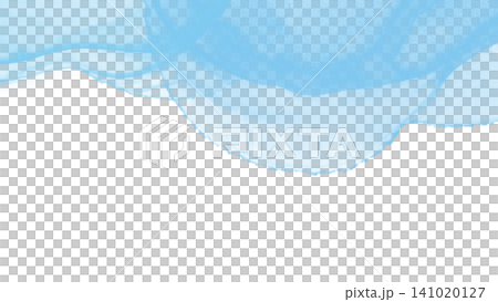 Light blue alcohol ink-style abstract background with top frame design and copy space. Light blue alcohol ink-style abstract background with top frame design and copy space. 141020127