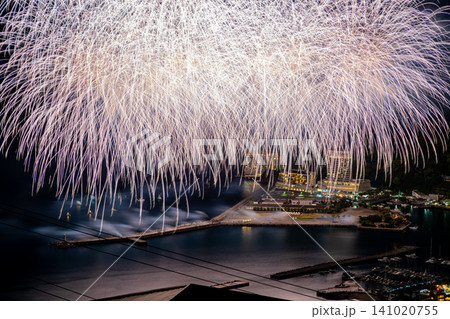 【静岡県】熱海100万ドルの夜景と海上花火大会 【静岡県】熱海100万ドルの夜景と海上花火大会 141020755