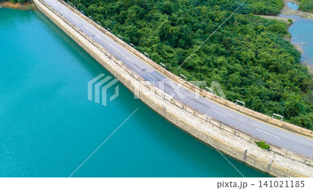 July 1 2026. Hong Kong Tai Tam Reservoir Dam Road July 1 2026. Hong Kong Tai Tam Reservoir Dam Road 141021185