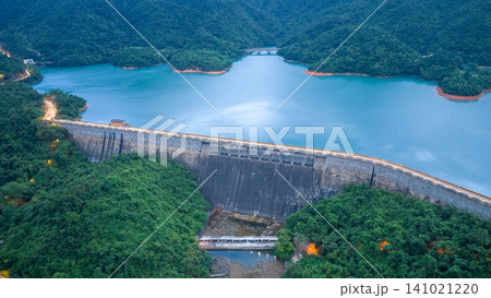 July 1 2026. Hong Kong Tai Tam Reservoir Dam Road July 1 2026. Hong Kong Tai Tam Reservoir Dam Road 141021220