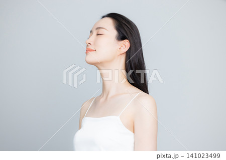 首が綺麗な女性 首が綺麗な女性 141023499