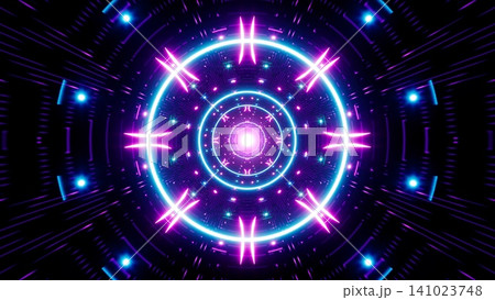 Neon Art Symbol Festival Light Background Neon Art Symbol Festival Light Background 141023748