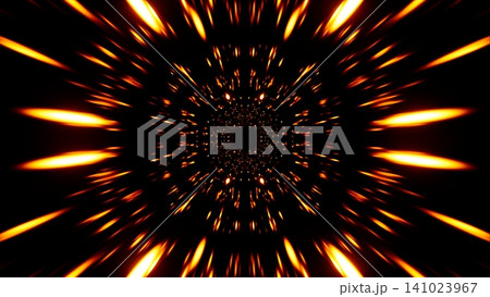 Symmetrical Fire Spark Particles Overlay Effect Symmetrical Fire Spark Particles Overlay Effect 141023967