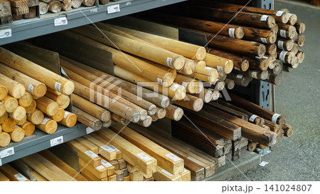 Various Wooden Rod Products Sold at Japanese Warehouse Club Various Wooden Rod Products Sold at Japanese Warehouse Club 141024807