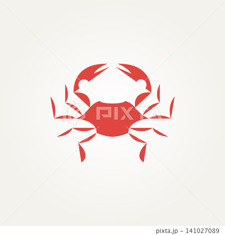 isolated red crab seafood silhouette icon logo template vector illustration design isolated red crab seafood silhouette icon logo template vector illustration design 141027089