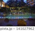 景色、日本庭園、ライトアップ 141027962