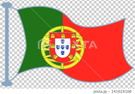 Portugal Flag Icon Set with Various Shapes and Banners Portugal Flag Icon Set with Various Shapes and Banners 141028106