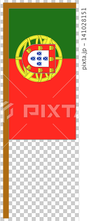 Portugal Flag Icon Set with Various Shapes and Banners 141028151