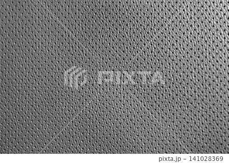Textured grey leather as background, closeup view Textured grey leather as background, closeup view 141028369
