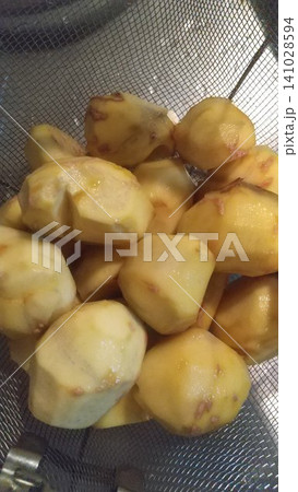 秋の味覚 栗ご飯の調理工程からおにぎりまでのバリエーションカット 秋の味覚 栗ご飯の調理工程からおにぎりまでのバリエーションカット 141028594