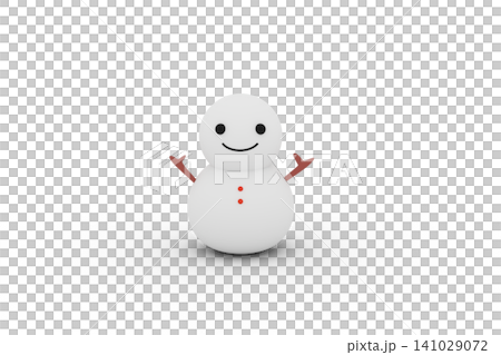 一張可愛的3D微笑雪人剪影圖片,背景透明。 一張可愛的3D微笑雪人剪影圖片,背景透明。 141029072