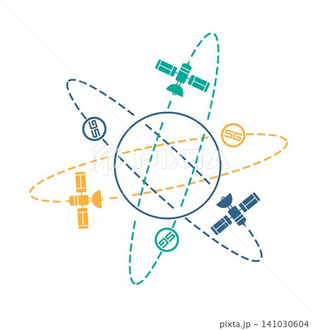 5G Wireless Network Signal Logo Icon 5G Wireless Network Signal Logo Icon 141030604