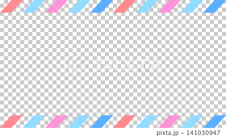 Light blue and pink diagonal striped background Light blue and pink diagonal striped background 141030947