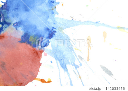 Real paint vibrant splatters and splashes artistic expression explosion Real paint vibrant splatters and splashes artistic expression explosion 141033456
