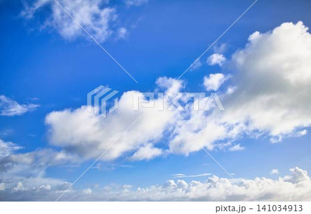 New Zealand Sky Replacement And Background Puffy Up Clouds 141034913