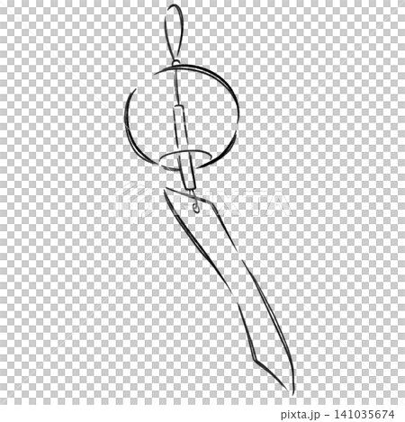 An illustration (line drawing) of wind chimes swaying in the breeze. An illustration (line drawing) of wind chimes swaying in the breeze. 141035674