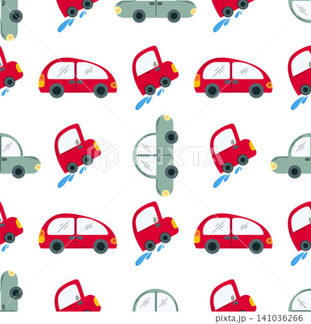 Seamless pattern. Vector background for children Seamless pattern. Vector background for children 141036266