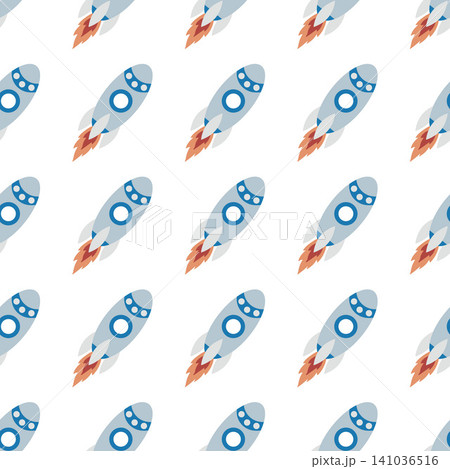 Seamless pattern. Vector background for children 141036516