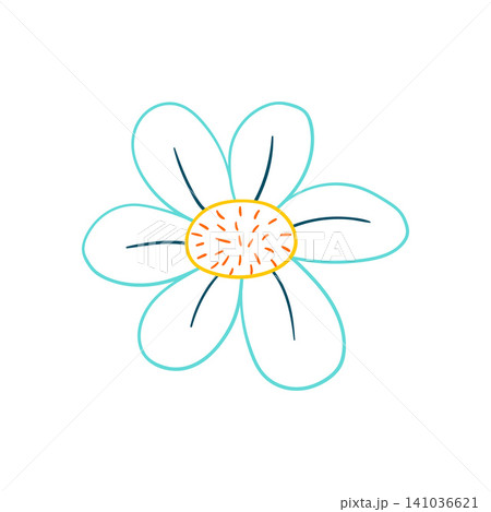 Cute vector icon in outline style Cute vector icon in outline style 141036621