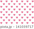 ハートの背景イラスト 141039717