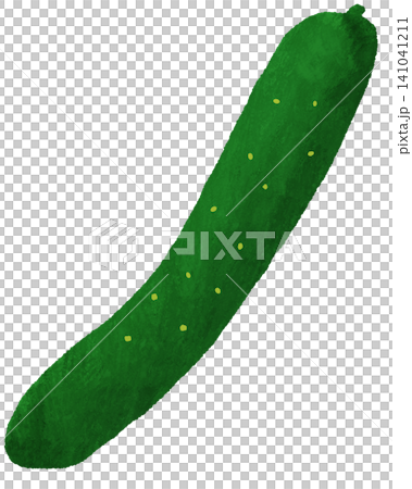きゅうりのイラスト素材 きゅうりのイラスト素材 141041211