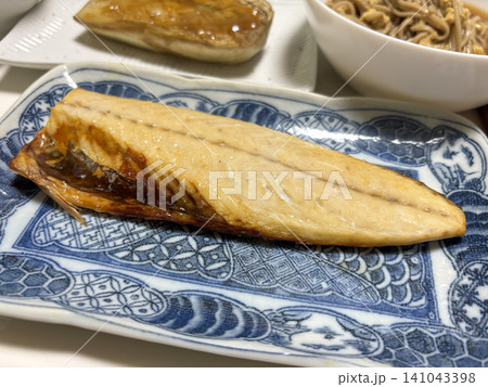 自宅で焼いた鯖 141043398