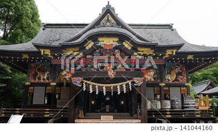 秩父神社の美しい彫刻と伝統建築 秩父神社の美しい彫刻と伝統建築 141044160