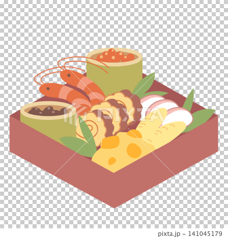 おせちのイラスト 141045179