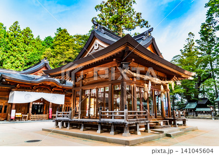 長野 穂高神社　神楽殿 141045604