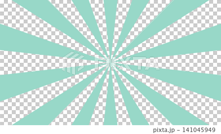 Mint-colored radial rays, translucent background (sunburst), green, horizontal. Mint-colored radial rays, translucent background (sunburst), green, horizontal. 141045949