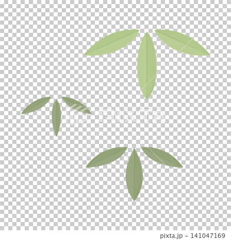 Cute bamboo New Year's card design Cute bamboo New Year's card design 141047169